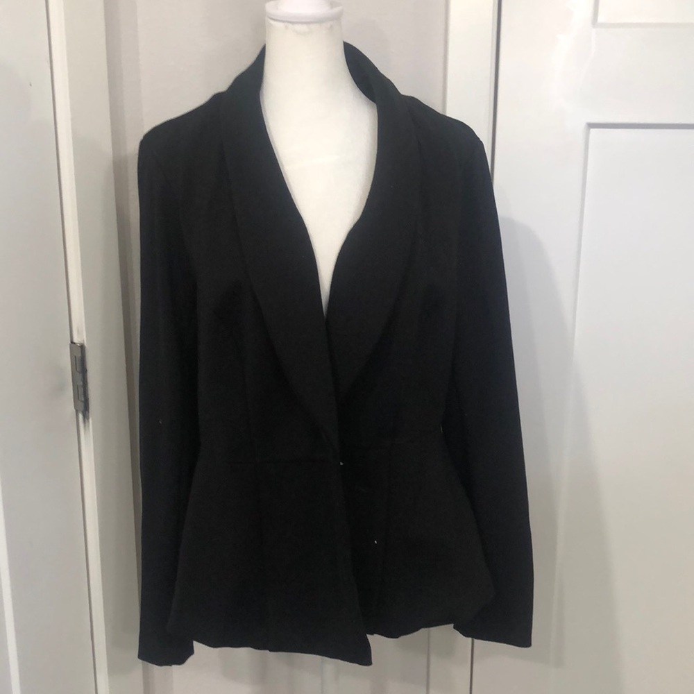 Torrid Black Careerwear Long sleeve Blazer Size 14/16 Careerwear Office Business - Picture 3 of 16